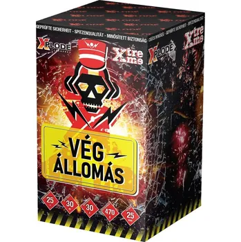 Zábavní pyrotechnika Xplode Kompakt Végállomás 25 ran