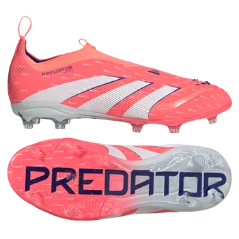 Kopačky Adidas Predator Elite Laceless FG oranžová/bílá/modrá EUR 36