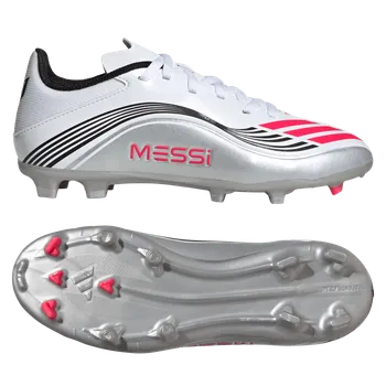Kopačky Adidas F50 Messi League FG/MG bílá/červená/stříbrná EUR 32
