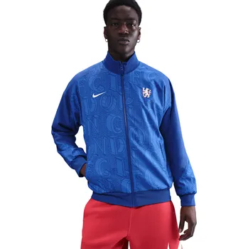 Pánská mikina Nike Chelsea FC Strike Anthem modrá UK L