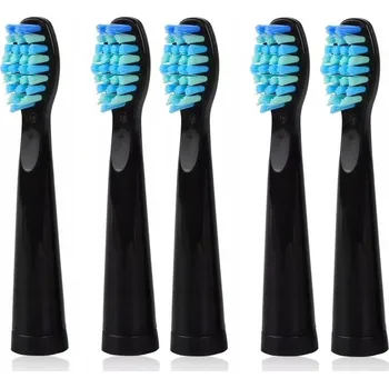 Péče o chrup Hlavice k zubnímu kartáčku Fairywill černý 5 ks