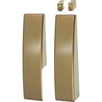Dveřní kování SIEGENIA samostatné plastové krytky pro PSK Comfort Barva: bronz