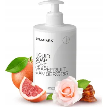 Mýdlo Tekuté mýdlo na ruce a tělo, Růže, Grapefruit a Ambra - 500 ml