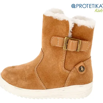 Dívčí kozačky Protetika - zimní boty TEA - zateplené kožíškem - TOP AKCE! Veľkosť: 20