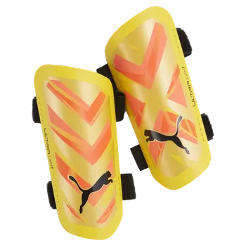 Fotbalový chránič Puma ULTRA Light Strap oranžovo/černá UK L