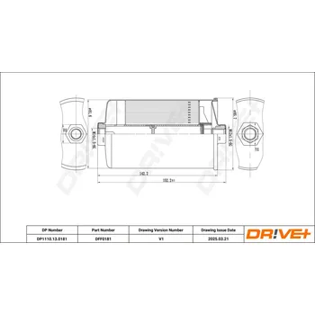 Palivový filtr Palivový filtr DRIVE+ DP1110.13.0181