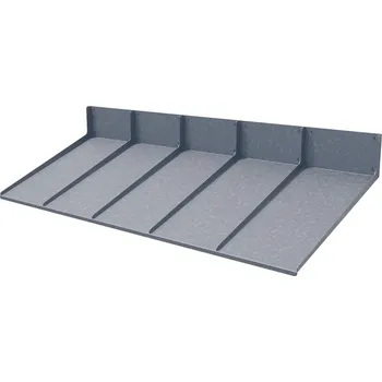 Stříška nad vchodové dveře Kovová stříška nad dveře RainBlock 248 x 95 cm ✔ Bez montážní sady hmoždinek Fischer ✔ Žárový pozink