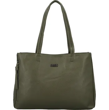 Dámská kabelka na rameno tmavě zelená - Coveri Zaki zelená