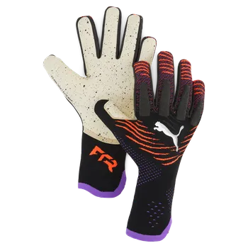 Brankářské rukavice Puma FUTURE Ultimate NC černá/fialová UK 9,5