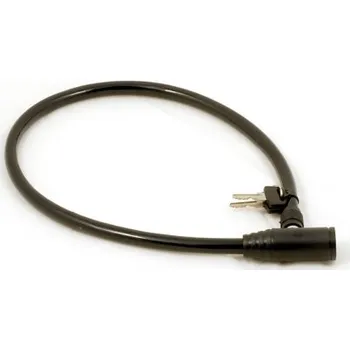 Zámek na kolo zámek AUTHOR ACL-04 černá - Černá, 6x600mm