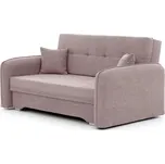 Rozkládací 2místná pohovka LAINE, světle růžová 181037315