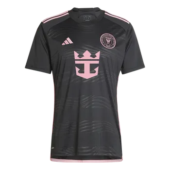 Míčový sport Adidas Inter Miami CF venkovní 23/24 černá UK M