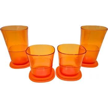 Sklenice Tupperware Poháry na míchané nápoje (4 ks)