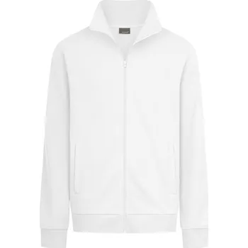 Pánská móda Promodoro Pánská celopropínací mikina se stojáčkem 5290 Barva: Bílá, Velikost: S