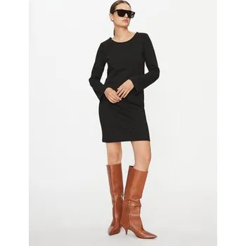 Dámské šaty Vila Každodenní šaty Armerone 14086118 Černá Regular Fit XS