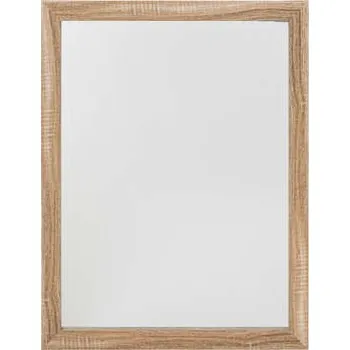 5five Simply Smart Obdélníkové koupelnové zrcadlo Basic, 34 x 44 cm, hnědý