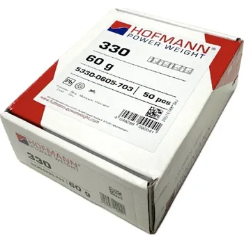 Sada na opravu pneumatiky 330 závaží samolepicí Hofmann MOTO 60g, v=4 mm