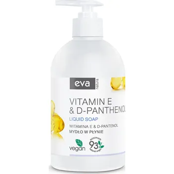 Mýdlo Eva Natura hydratační tekuté mýdlo s vitamínem E a D-Panthenolem, 500 ml