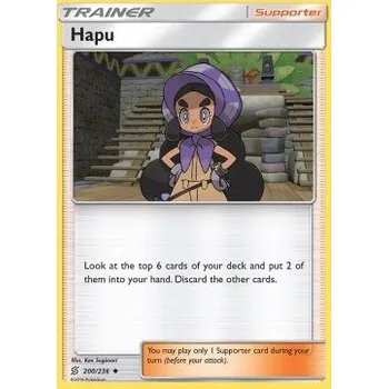Volný čas Pokémon UNM 200/236 Hapu - Unified Minds Stav: Near Mint, Verze: NORMAL