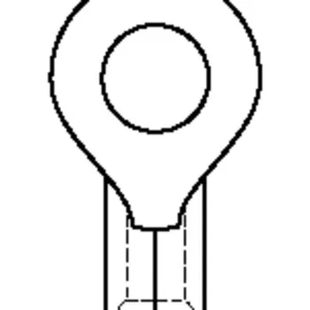 Kabelové oko Molex 190690057 kulaté kabelové oko 2000 ks Tape