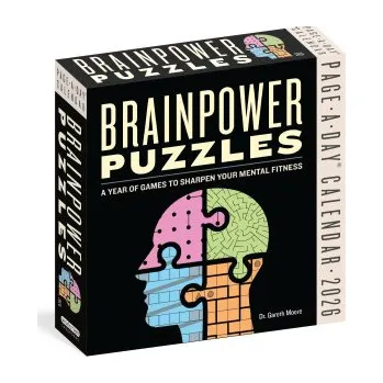 Kalendář CAL 26 BRAINPOWER PUZZLES (BOX)(Kalendář)