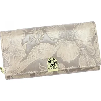 Dámská kožená peněženka béžová - Gregorio Leriana béžová