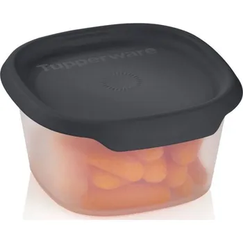 Dóza na potraviny Tupperware Čtvercové dózy One Touch "Orion" (černé) Velikost: 370ml
