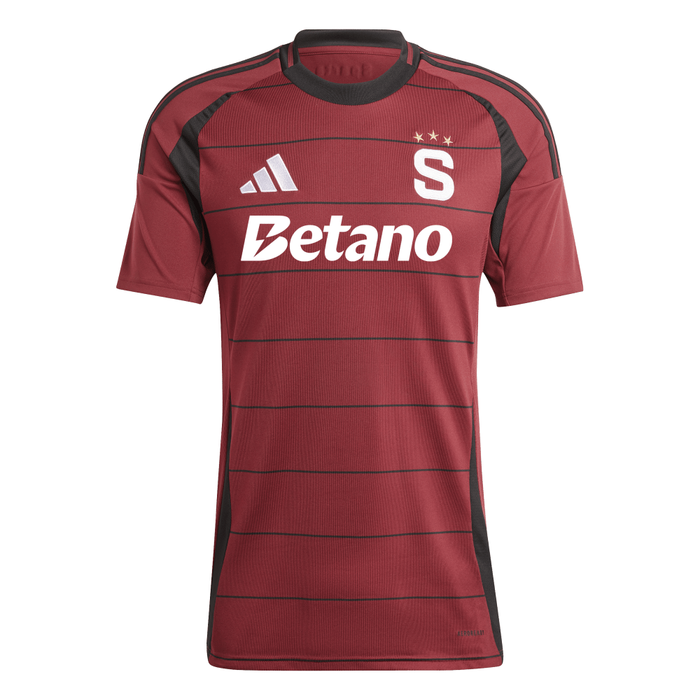 Adidas AC Sparta Praha domácí 2024/2025 rudá UK XL