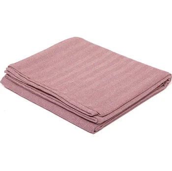 podložka na cvičení BODHI Bavlněná deka na jógu Bodhi Nidra RŮŽOVÁ