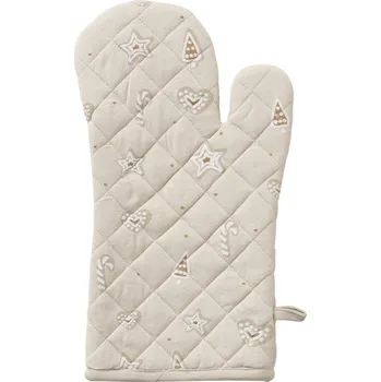 Keramický dřez Boltze Home Prošívaná kuchyňská chňapka BAKERY, béžová, bavlna