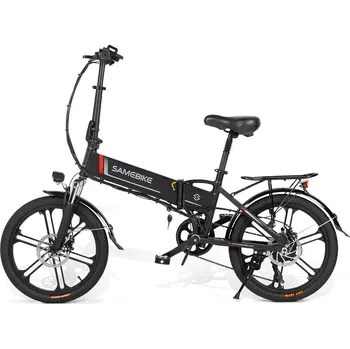 SAMEBIKE Skládací elektrický moped SAMEBIKE 20LVXD30-II baterie 48V 10AH ČERNÁ 2025
