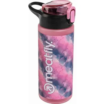 Láhev láhev na pití Meatfly Collie - Black/Pink 0.7 L