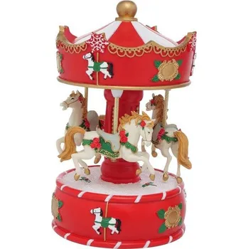 Vánoce Boltze Home Vánoční hrací skříňka JOLYNA, výš. 17 cm, vícebarevný