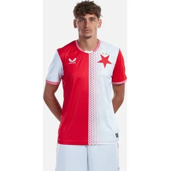 Castore SK Slavia Praha Player Pro domácí 2025/2026 bílá/červená UK S