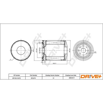 Olejový filtr Olejový filtr DRIVE+ DP1110.11.0172