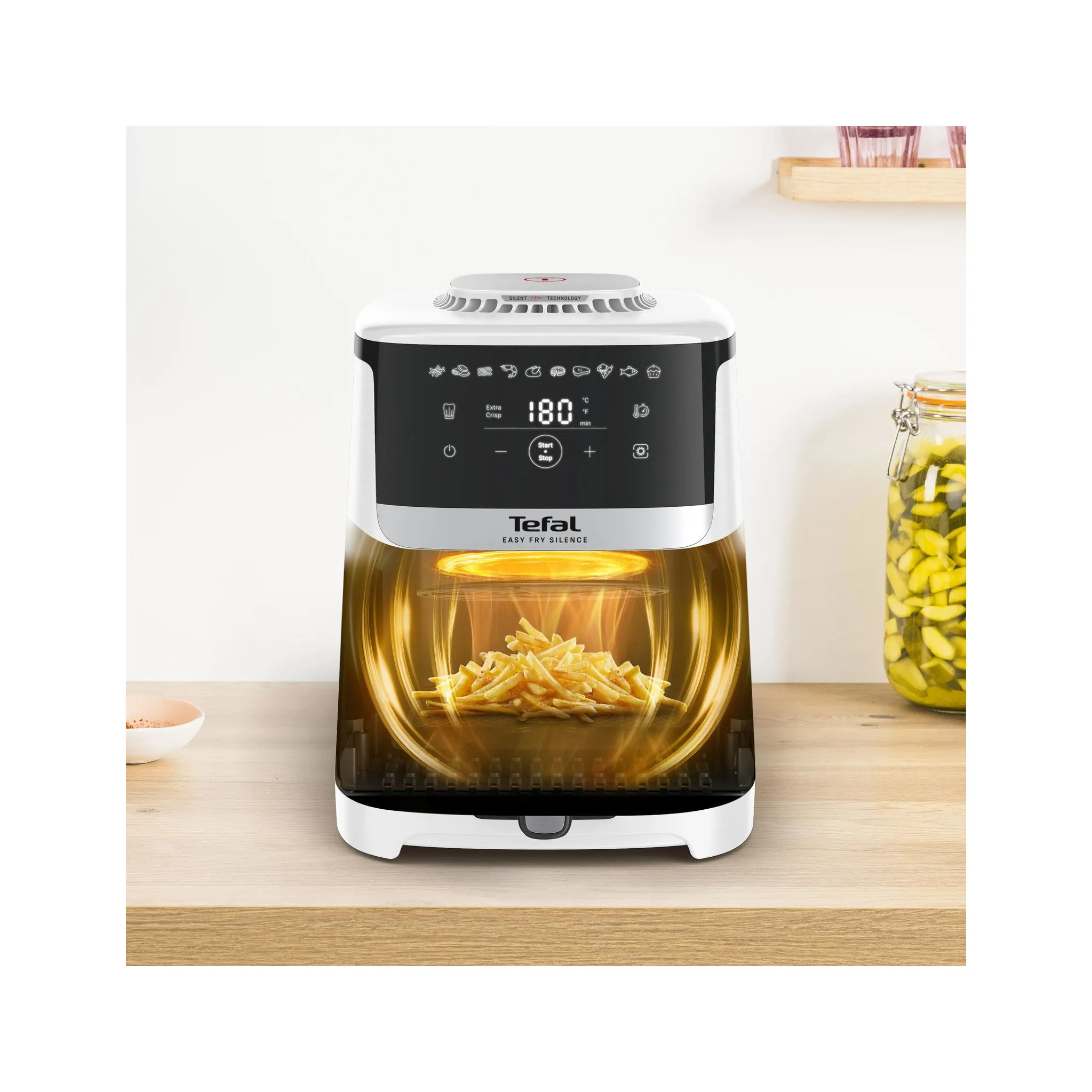 Fotografie 4 - Fritéza Tefal Easy Fry Silence EY5521E0