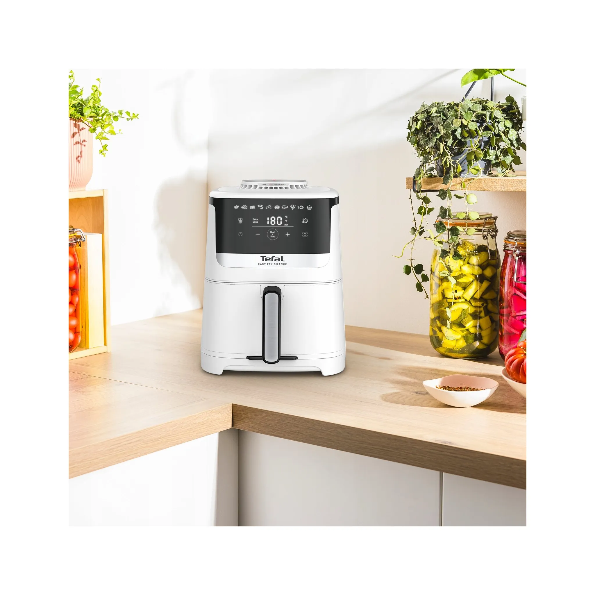 Fotografie 6 - Fritéza Tefal Easy Fry Silence EY5521E0