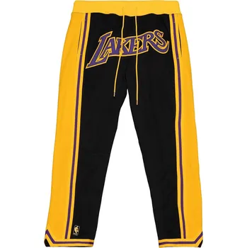 MITCHELL & NESS Tepláky Los Angeles Lakers NBA Just Don Hardwood XL ŽLUTÁ