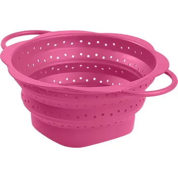 Cedník a síto Kochblume Skládací síto M (20-28cm) Barva: Růžová