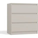 Komoda Malva 3 zásuvky - béžová 198638800