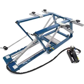 Hever HBM Mobilní 2.5 tunový hydraulicko-pneumatický výškově nastavitelný auto zvedák, 270 kg (HBM Machines)