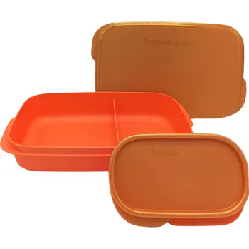 Svačinový box ECO obědář 590ml s miskou (zlatý)