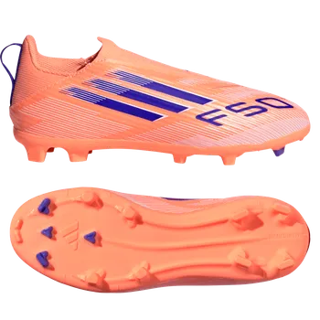Kopačky Adidas F50 League Laceless FG/MG oranžová/modrá EUR 29