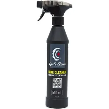 Cyklo nářadí čistič kola CYCLE CLINIC Bike Cleaner LemonTechFoam 500ml - Černá, 500ml