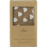 IB Laursen Světelný LED řetěz se 40 srdci a časovačem STILLENAT 149428783