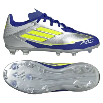 Kopačky Adidas F50 League Messi FG/MG stříbrná/modrá/žlutá EUR 33