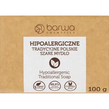 Koupelová kosmetika Barwa Šedé mýdlo Přírodní Hypoalergenní 100 g Tradiční Polské
