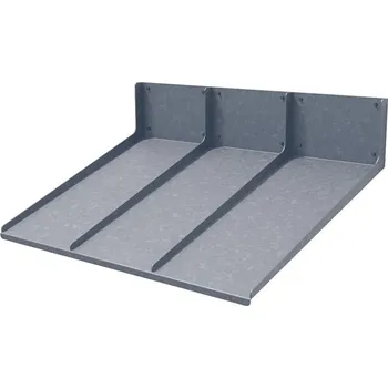 Stříška nad vchodové dveře Kovová stříška nad dveře RainBlock 124 x 85 cm ✔ Bez montážní sady hmoždinek Fischer ✔ Žárový pozink