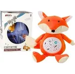 Pluszowy usypiacz Miś Lisek światła dźwięki