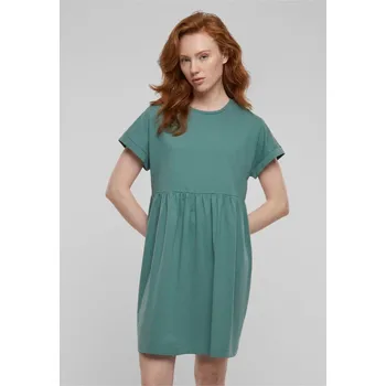 Dámské šaty Ladies Organic Empire Valance Tee Dress - paleleaf 5XL